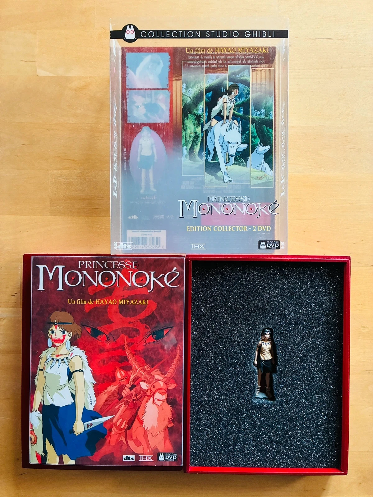 Coffret de madeira lacada Princesse Mononoké de Hayao Miyazaki Studios Ghibli colecionador. – photo 4